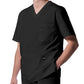 Men's 4-Pocket Back Yoke V-Neck Top