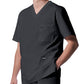 Men's 4-Pocket Back Yoke V-Neck Top