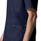 Men's 4-Pocket Back Yoke V-Neck Top