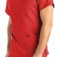 Men's 4-Pocket Back Yoke V-Neck Top