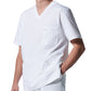 Men's 4-Pocket Back Yoke V-Neck Scrub Top