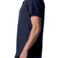 Men's 4-Pocket Back Yoke V-Neck Top