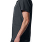 Men's 4-Pocket Back Yoke V-Neck Top