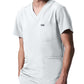 Men's 4-Pocket Back Yoke V-Neck Top