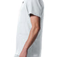 Men's 4-Pocket Back Yoke V-Neck Top