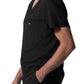 Men's 2-Pocket Tuckable V-Neck Scrub Top