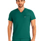 Men's 2-Pocket Tuckable V-Neck Scrub Top