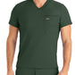 Men's 2-Pocket Tuckable V-Neck Scrub Top