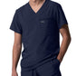 Men's 2-Pocket Tuckable V-Neck Scrub Top