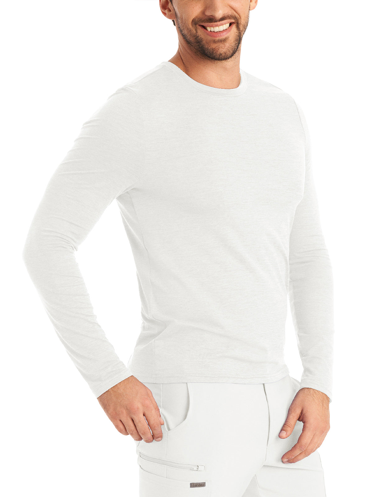 Men's Long-Sleeve Crew Neck Underscrub Tee