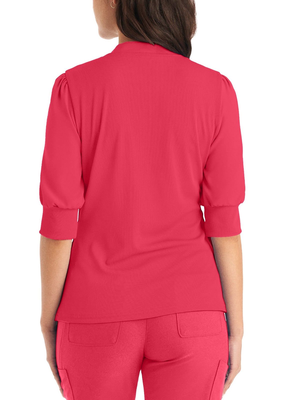 Women's 3-Pocket Y-Neck Top