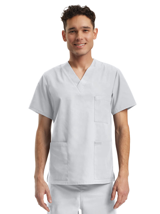 Unisex V-Neck Scrub Top