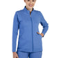 Women's Mandarin Collar Scrub Jacket