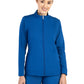 Women's Mandarin Collar Scrub Jacket