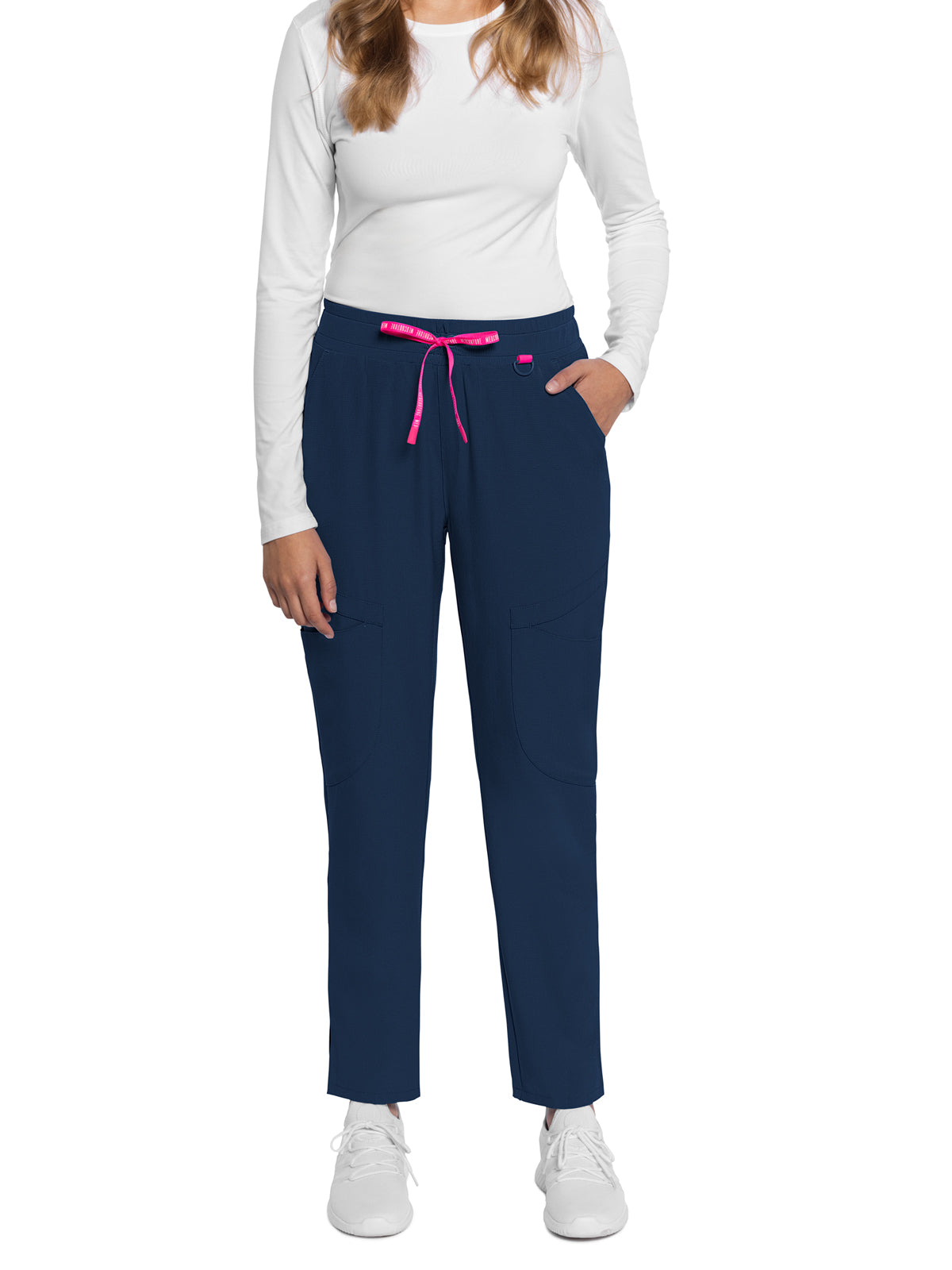 Women's 4-Pocket Mid Rise Scrub Pant