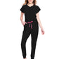 Women's 5-Pocket Zip Front Jump Suit