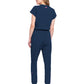 Women's 5-Pocket Zip Front Jump Suit