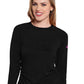 Women's Pocketless Long Sleeve Underscrub Shirt