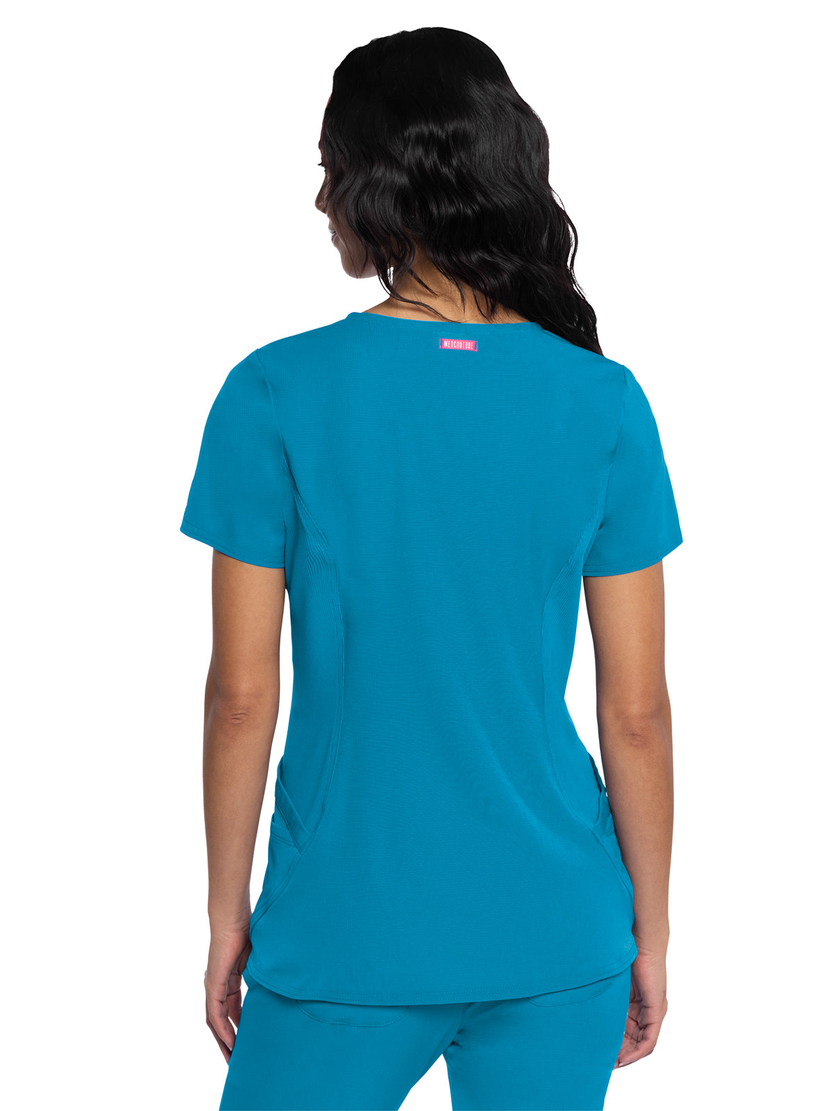 Women's 4-Pocket V-Neck Scrub Top