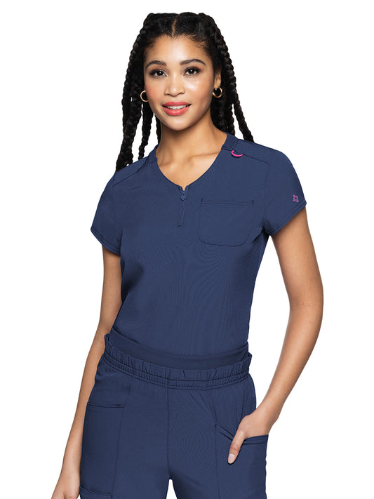 Women's 1-Pocket V-Neck Scrub Top