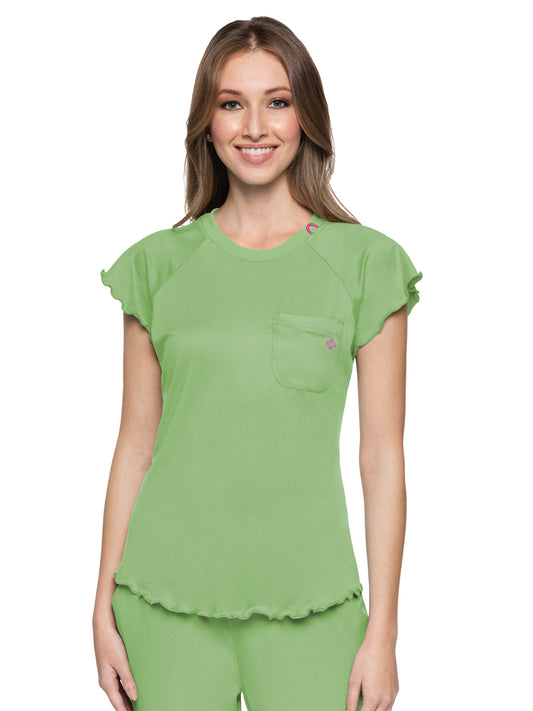 Women's 1-Pocket Lettuce-Edged Top