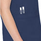 Women's 6-Pocket Raglan Sleeve Top - 7425 - Navy