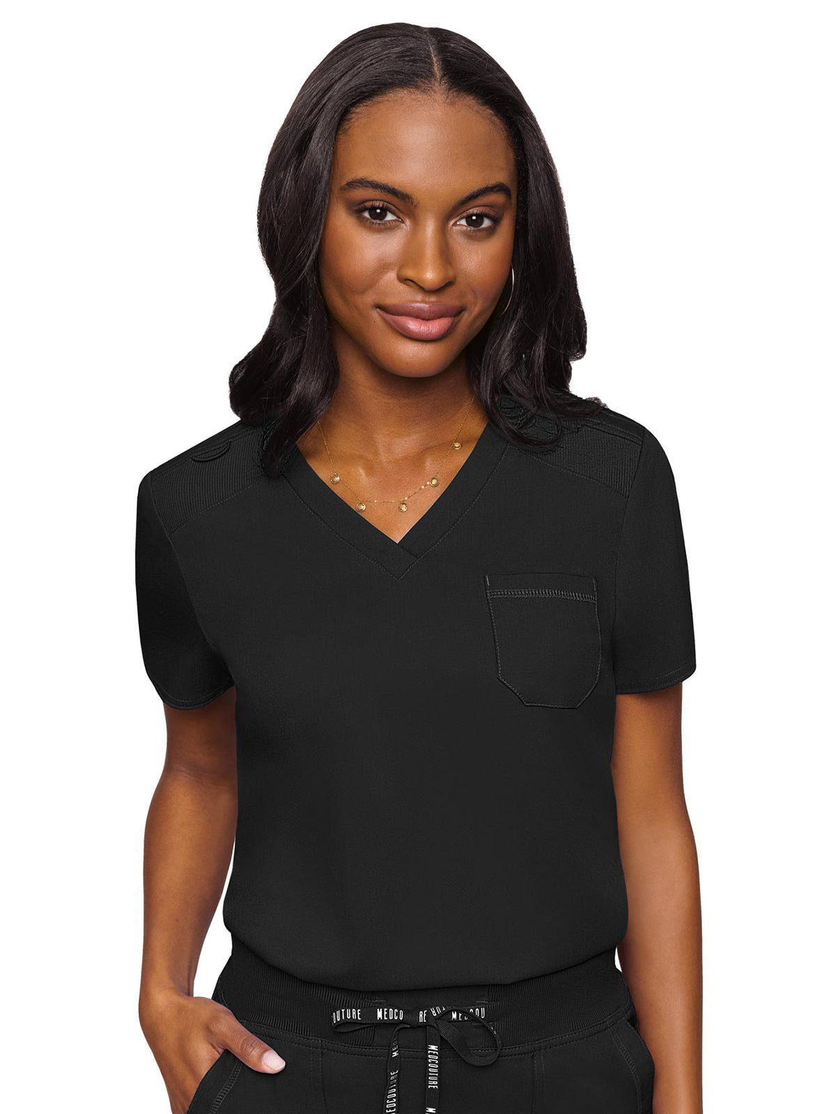 Women's 1-Pocket V-Neck Top