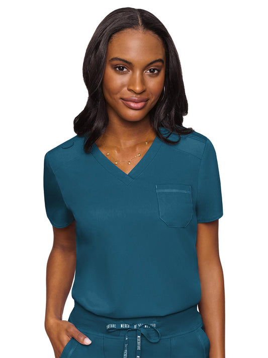 Women's 1-Pocket V-Neck Top