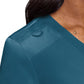 Women's 1-Pocket V-Neck Top - 7448 - Caribbean