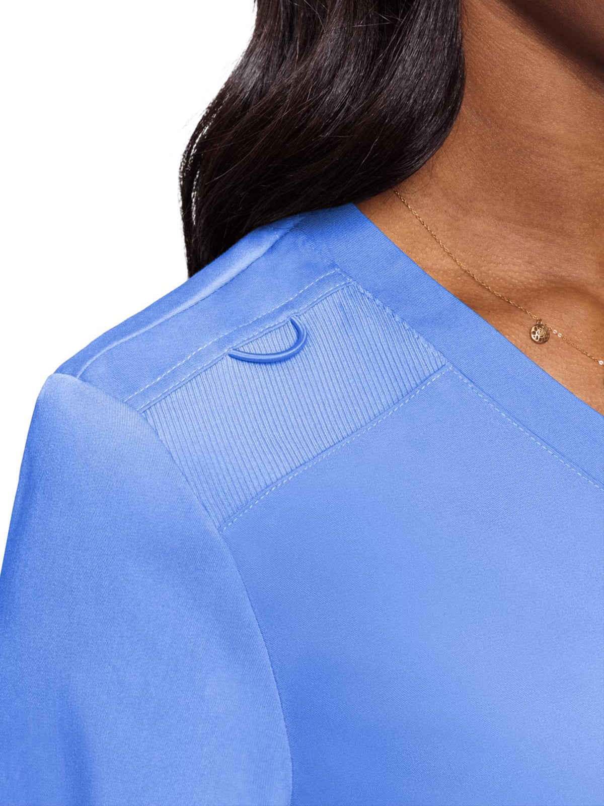 Women's 1-Pocket V-Neck Scrub Top