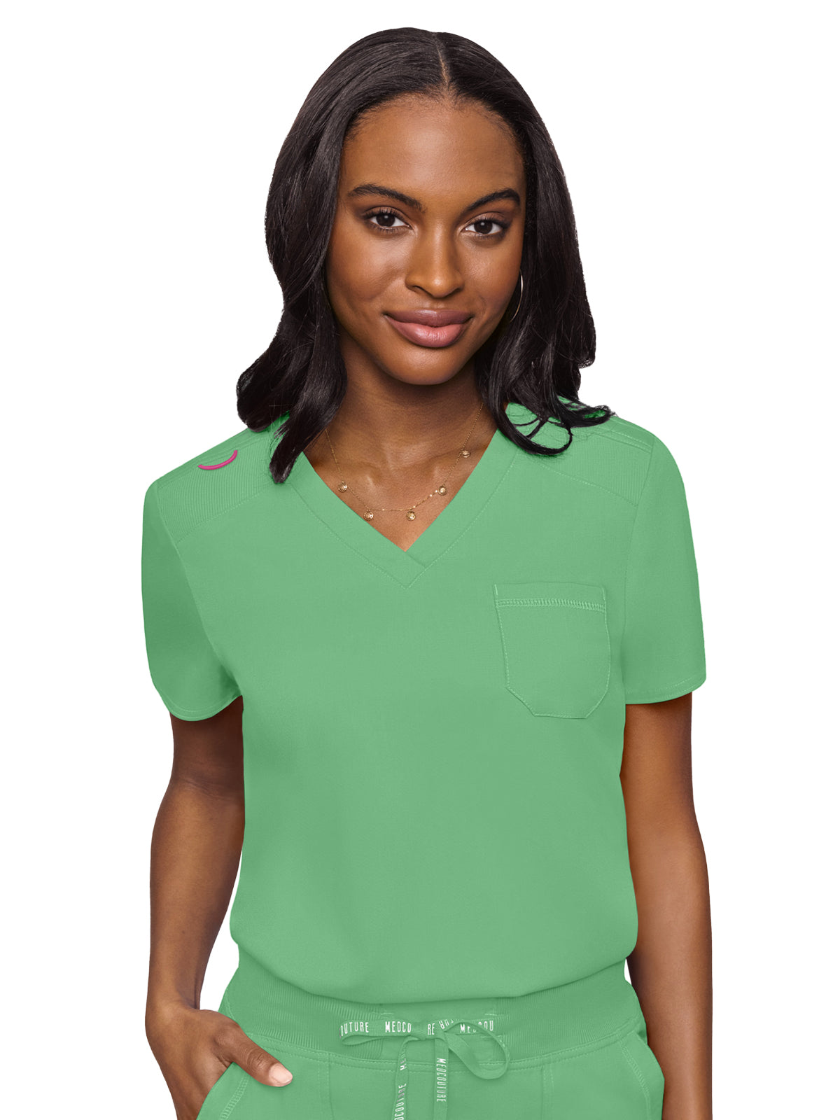 Women's 1-Pocket V-Neck Top