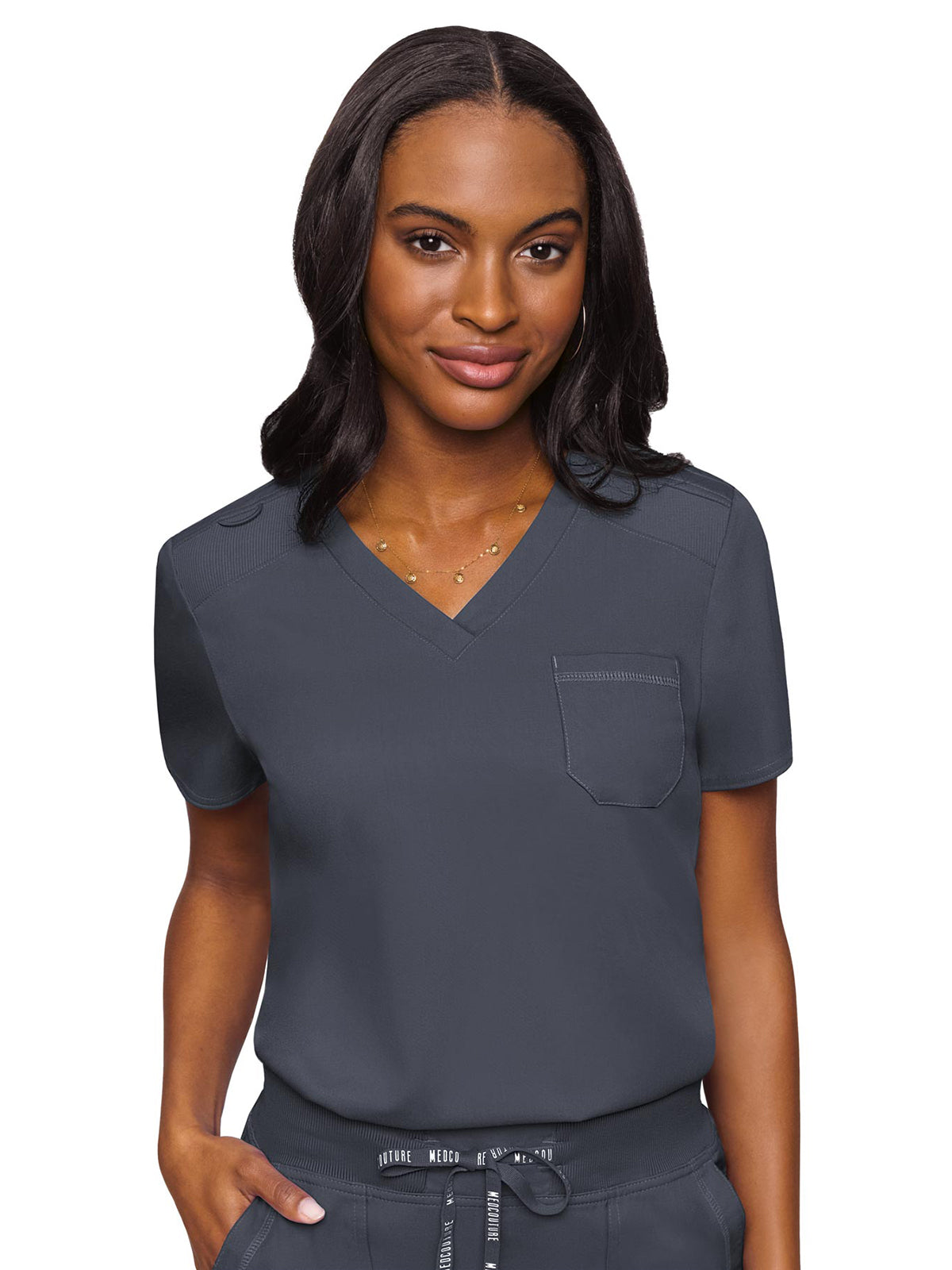 Women's 1-Pocket V-Neck Top