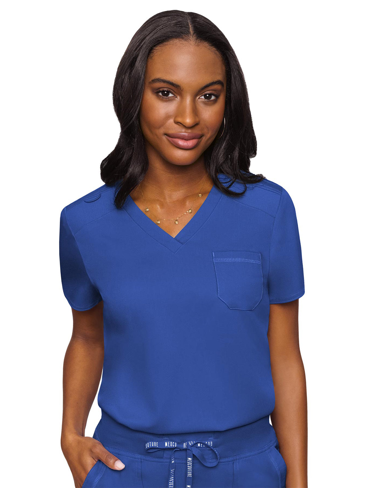 Women's 1-Pocket V-Neck Top