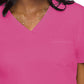 Women's 1-Pocket V-Neck Scrub Top