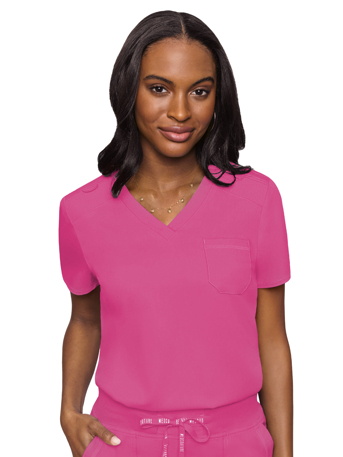 Women's 1-Pocket V-Neck Top