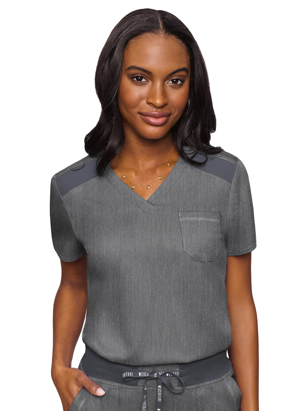 Women's 1-Pocket V-Neck Top