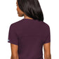 Women's 1-Pocket V-Neck Top - 7448 - Wine