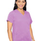 Women's 4-Pocket V-Neck Shirttail Top