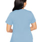 Women's 4-Pocket V-Neck Shirttail Top - 7459 - Periwinkle