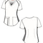 Women's 4-Pocket V-Neck Shirttail Top