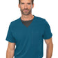 Men's 1-Pocket Tuck-In Scrub Top