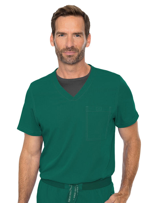 Men's 1-Pocket Tuck-In Scrub Top