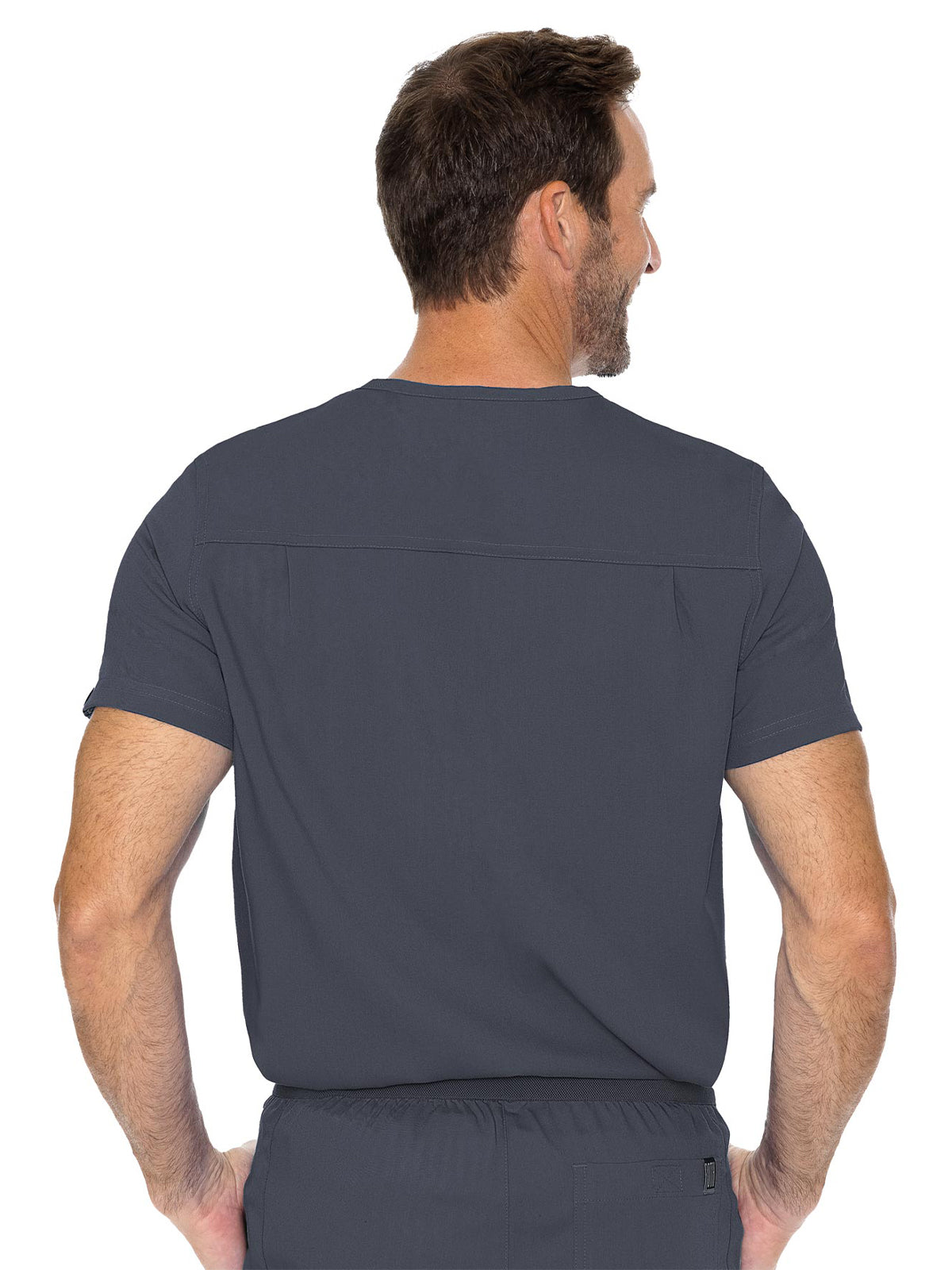 Men's 1-Pocket Tuck-In Scrub Top