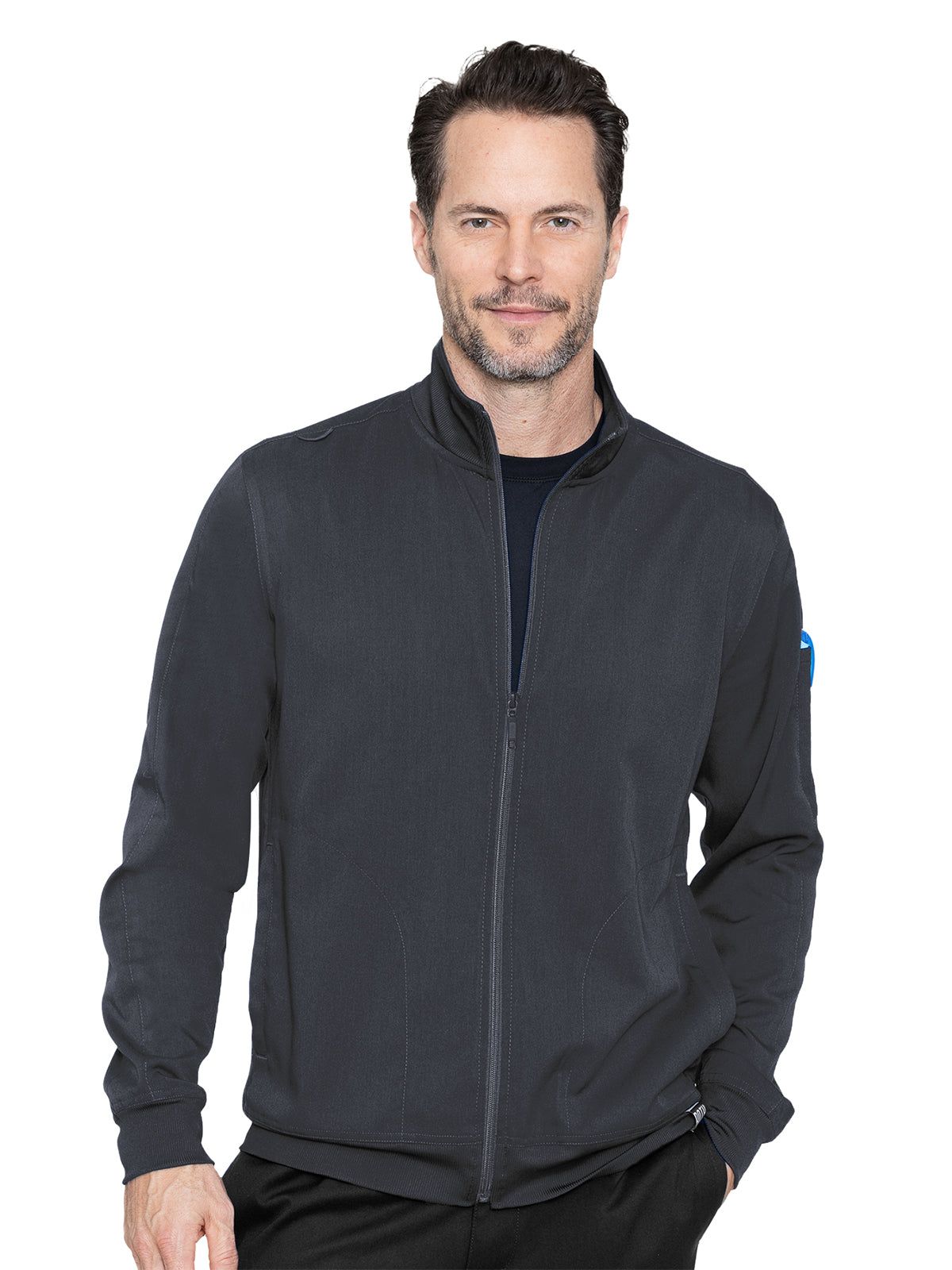 Men's 3-Pocket Scrub Jacket