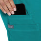 Women's 6-Pocket Double Cargo Jogger - 7705 - Teal Blue