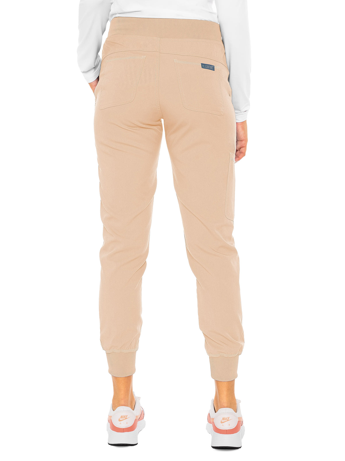 Women's 5-Pocket Rib-Knit Waistband Pant