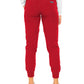 Women's 5-Pocket Rib-Knit Waistband Pant - 7710 - Red