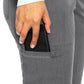 Women's 5-Pocket Rib-Knit Waistband Pant - 7710 - Slate