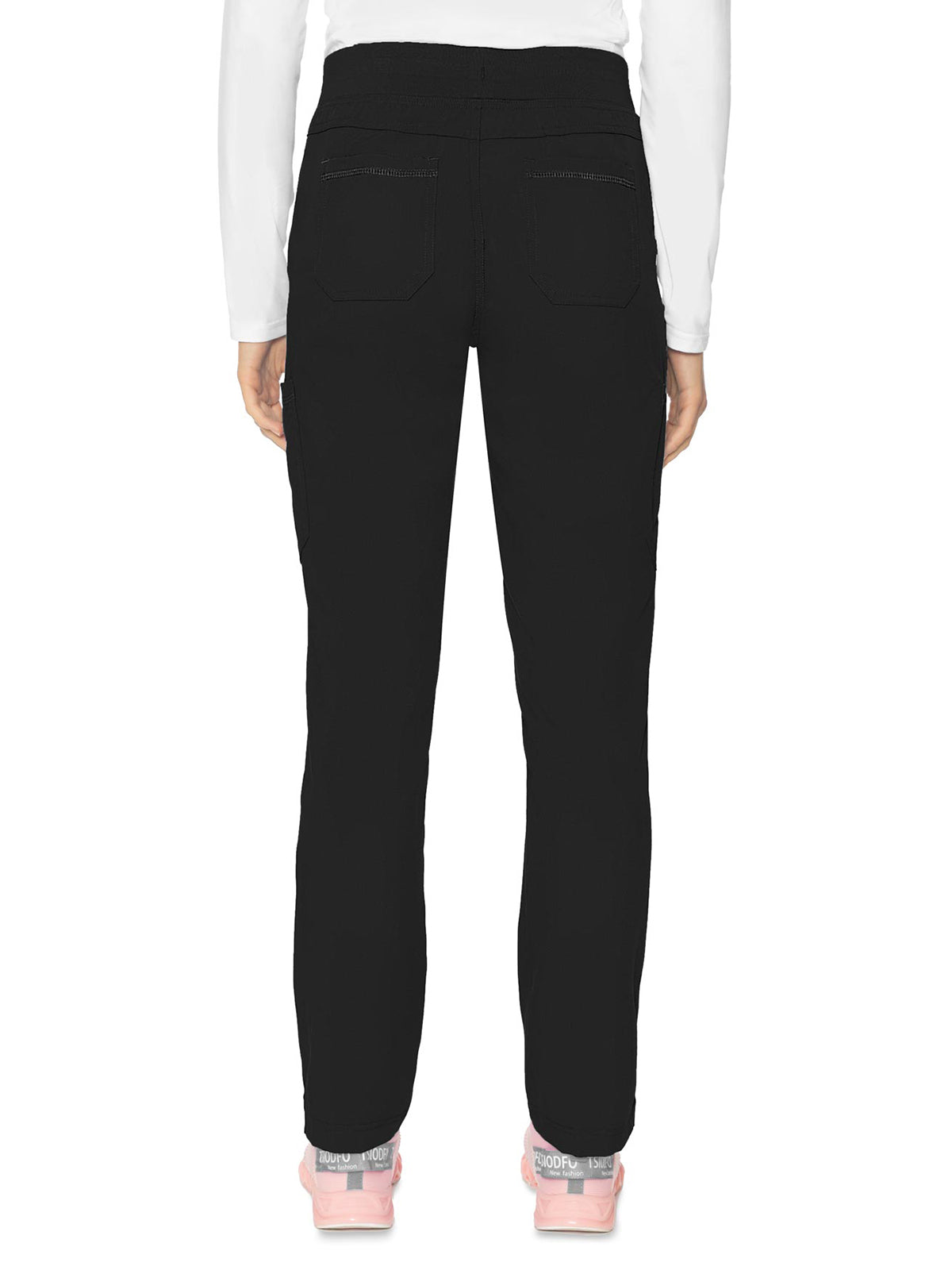 Women's 6-Pocket Jersey-Knit Waistband Pant