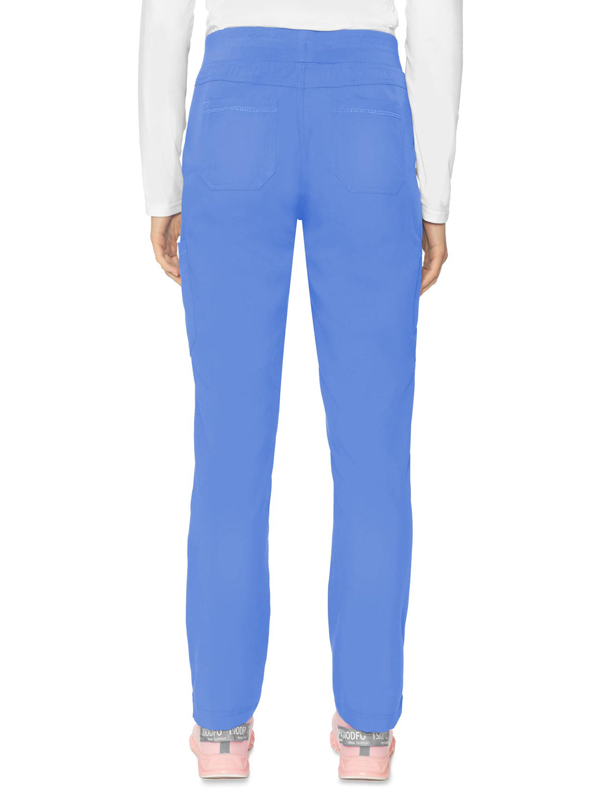 Women's 6-Pocket Jersey-Knit Waistband Pant